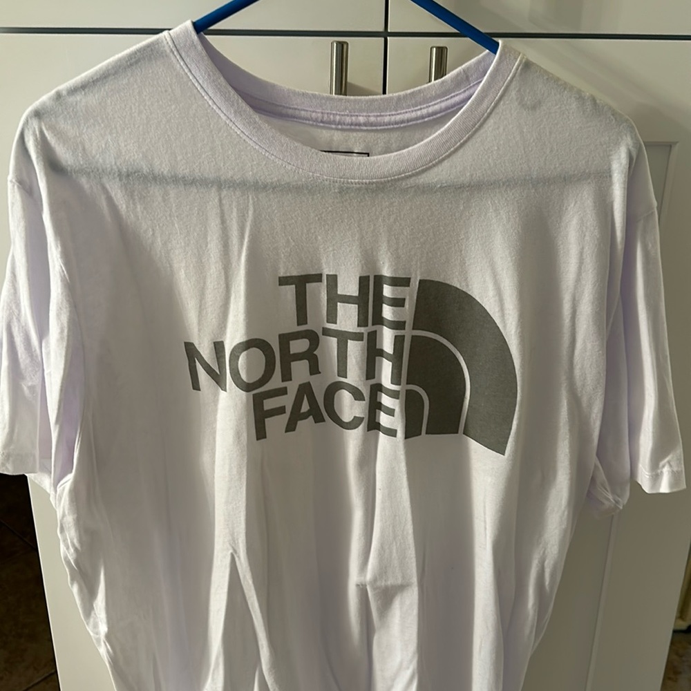All White North Face Men’s T-shirt